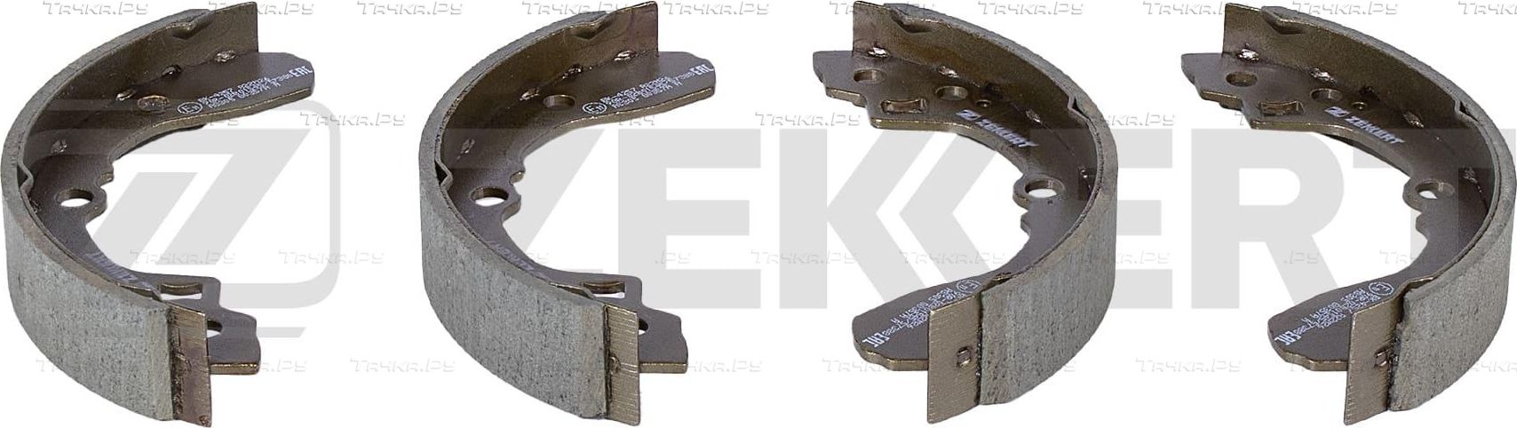 Тормозные колодки Zekkert задние для Kia Rio I 2000-2005. Артикул BK-4257