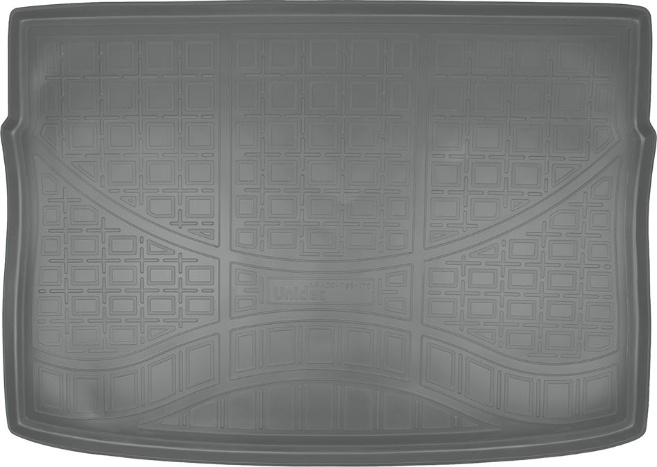 Коврик Норпласт для багажника Volkswagen Golf VII хэтчбек 2013-2026 СЕРЫЙ. Артикул NPA00-T95-170-1-G