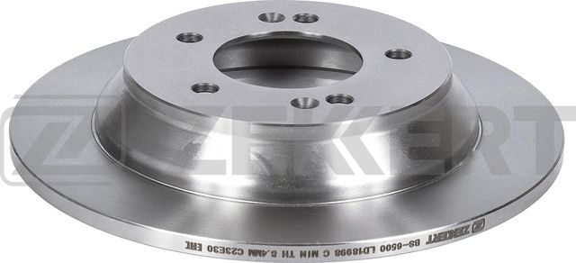 Тормозной диск Zekkert. Артикул BS-6500