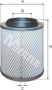 Воздушный фильтр MFilter. Артикул A 143
