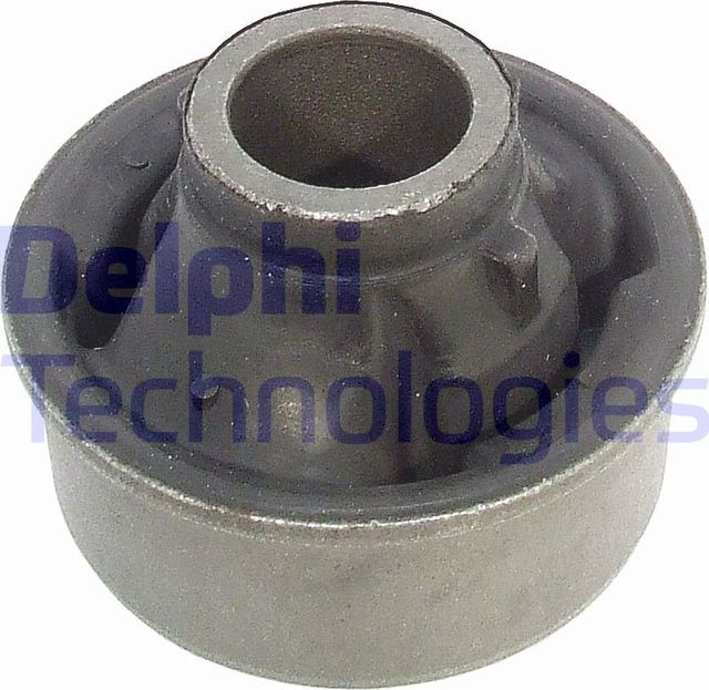 Сайлентблок переднего рычага подвески Delphi задний нижний для Toyota Yaris III 2011-2014. Артикул TD876W