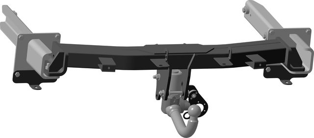 Фаркоп Oris (ранее Bosal) для Mercedes-Benz M-Класс (ML) W164 2005-2011. Быстросъемное крепение серии D2. Артикул 2215-D2