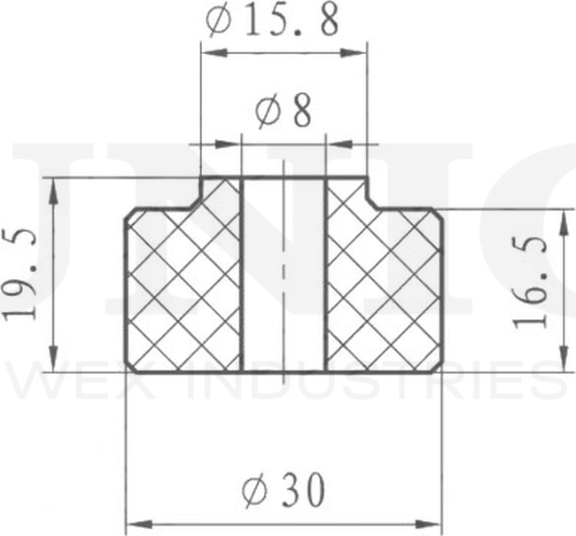 Втулка стабилизатора (Unio). Артикул RMP-10039