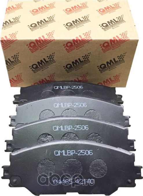 колодки тормозные передние (QML). Артикул BP2506