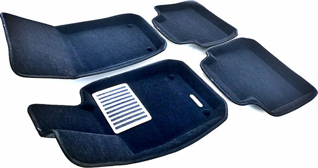 Коврики текстильные Euromat 3D Lux для салона Porsche Panamera II 2017-2026. Артикул EM3D-004105