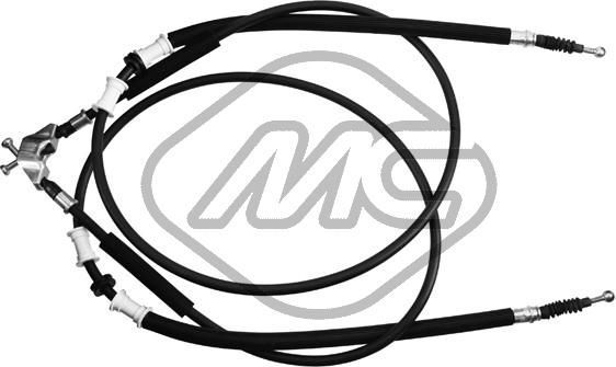 Трос ручника (тросик ручного тормоза) Metalcaucho. Артикул 80416