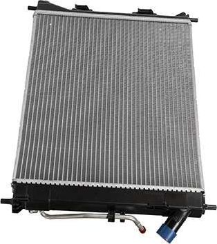 Радиатор охлаждения двигателя Zentparts. Артикул Z20185