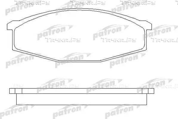 Тормозные колодки Patron. Артикул PBP643
