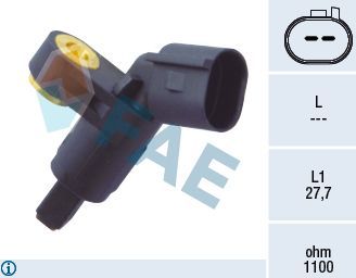 Датчик ABS FAE передний правый для SEAT Leon I 1999-2006. Артикул 78020