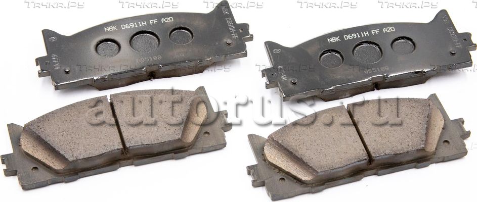 Тормозные колодки Toyota для Lexus RX I 1998-2003. Артикул 0446533471