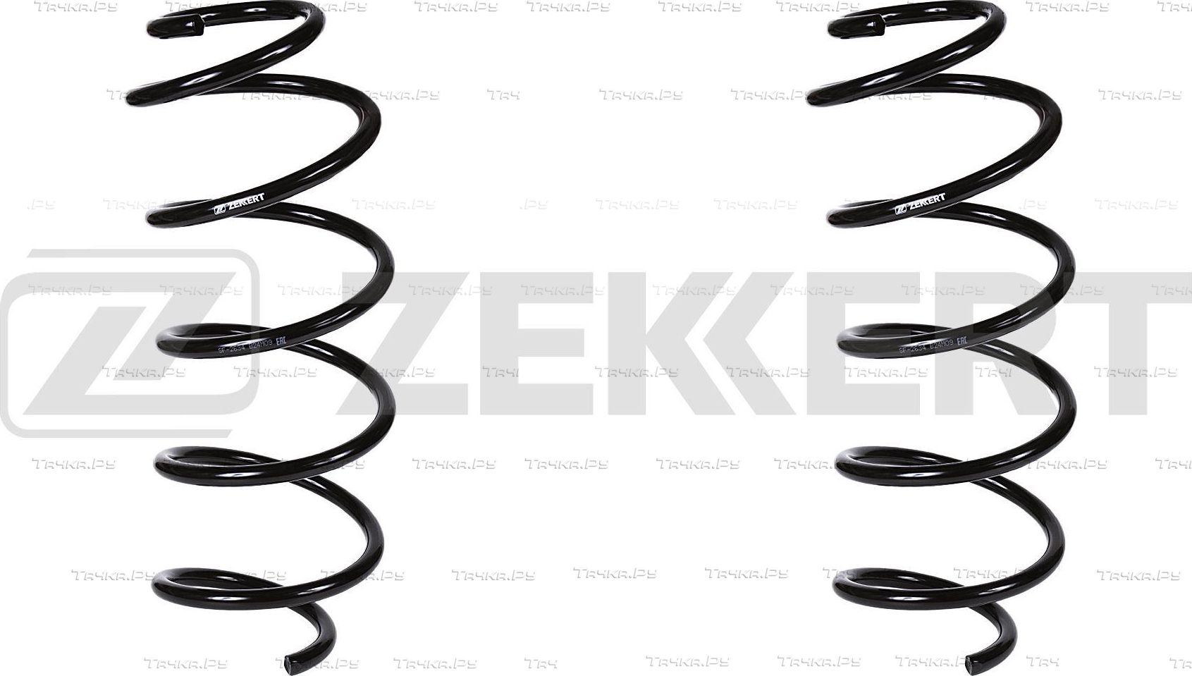 Пружина подвески Zekkert передняя для Citroen DS4 2011-2015. Артикул SF-2634
