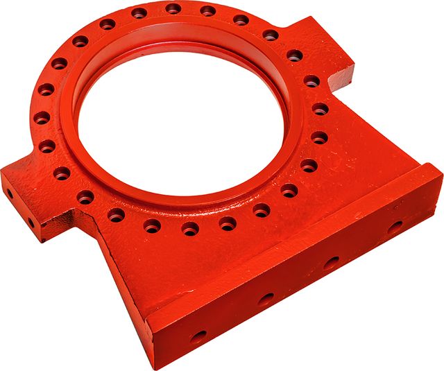 Станина крепления редуктора лебёдки Runva HWP20000YP. Артикул GRBHWP20000YP