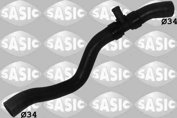 Патрубок радиатора (системы охлаждения) Sasic. Артикул 3406212