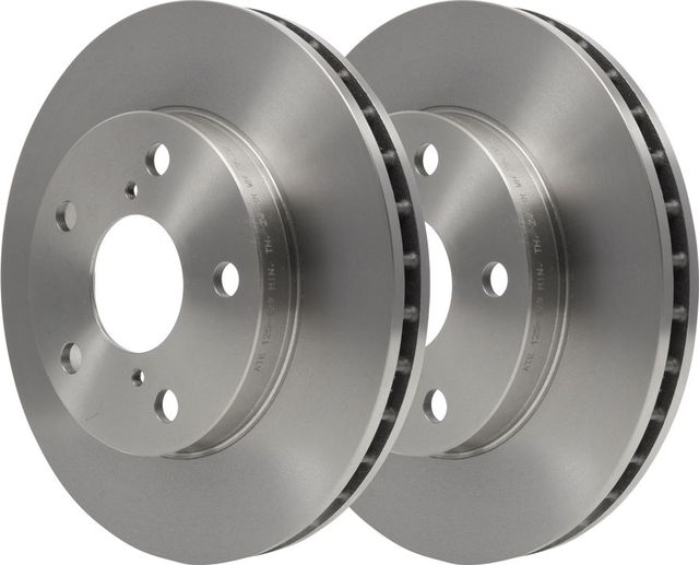 Тормозной диск ATE передний для Toyota MR2 II (W20) 1989-1991. Артикул 24.0125-0129.1