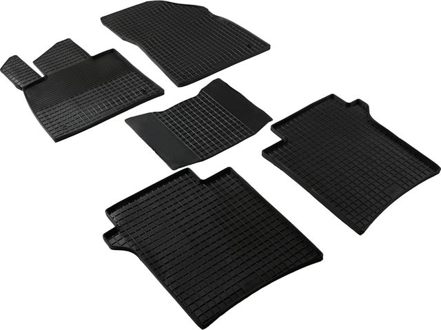 Коврики резиновые Seintex с узором сетка для салона Zeekr 001 2021-2026. Артикул 317312