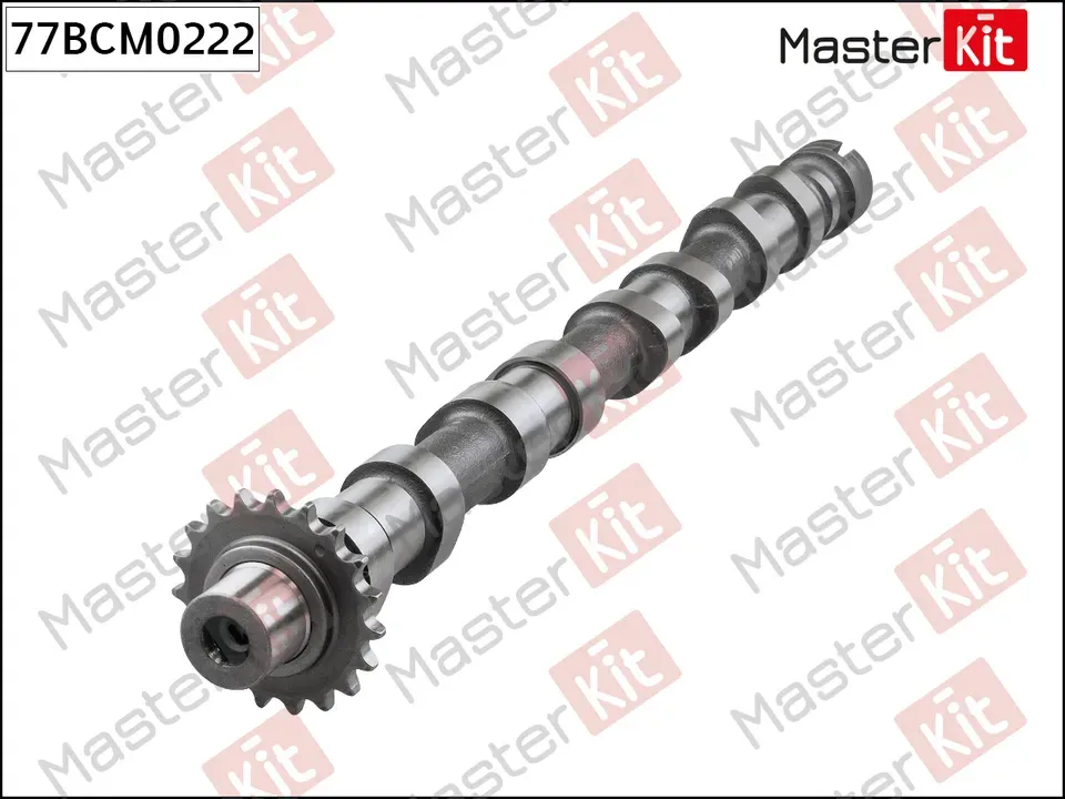 Распредвал (выпуск) CITROEN/PEUGEOT 2.2HDI 4HK (DW12MTED4)/4HN (DW12MTED4)/4HK ( (Master KIT). Артикул 77BCM0222