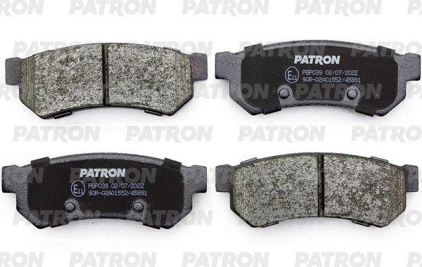 Тормозные колодки Patron. Артикул PBP039