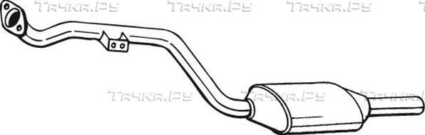 Катализатор Bosal передний для Mercedes-Benz CLK-Класс I (C208, A208) 1997-2002. Артикул 099-147