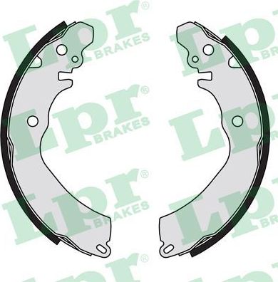 Тормозные колодки LPR задние для Mitsubishi Space Runner I 1991-1999. Артикул 05265