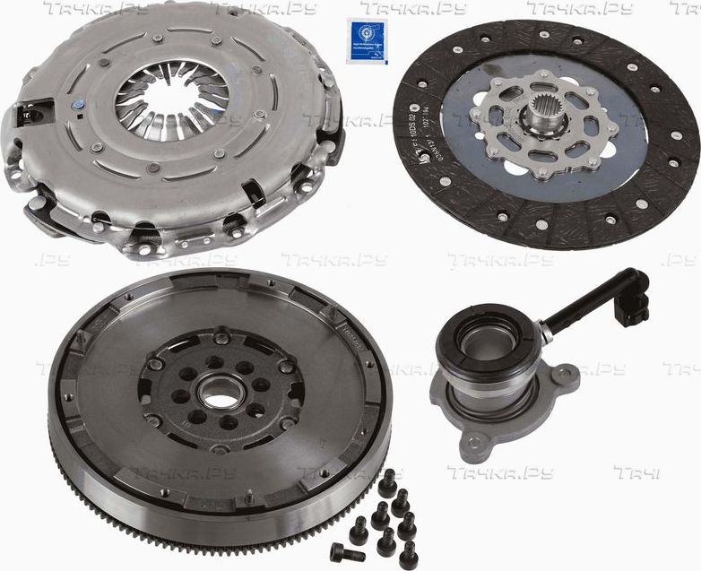 Сцепление (комплект) SACHS ZMS Modul XTend plus CSC для Peugeot 508 I 2016-2018. Артикул 2290 601 182