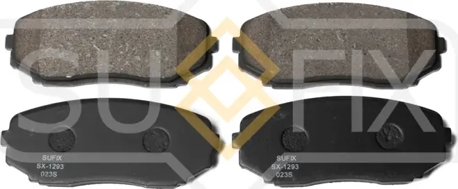 Колодки тормозные дисковые | перед прав/лев | (Sufix). Артикул SX-1293