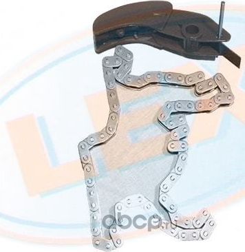 Цепь насоса масляного + натяжитель, комплект PSA Boxer/Jumper 06- 2.2HDI/FORD 2. (LEX). Артикул RK2281