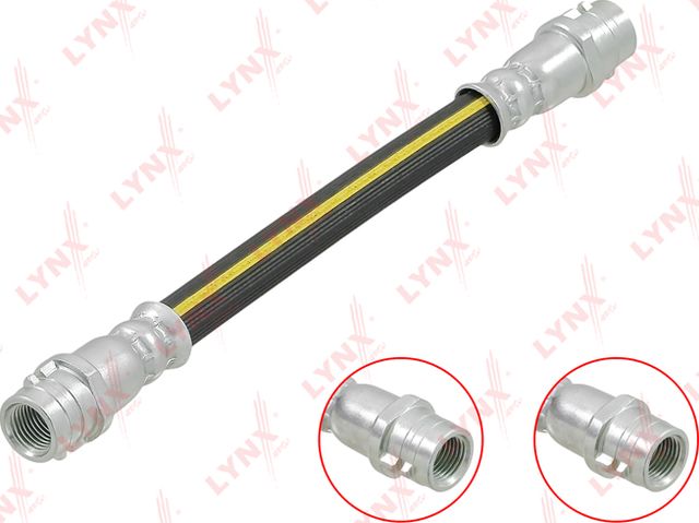 Тормозной шланг LYNXauto задний для Volkswagen Fox I 2005-2011. Артикул BL-3058