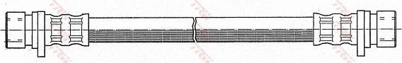 Тормозной шланг TRW. Артикул PHA503