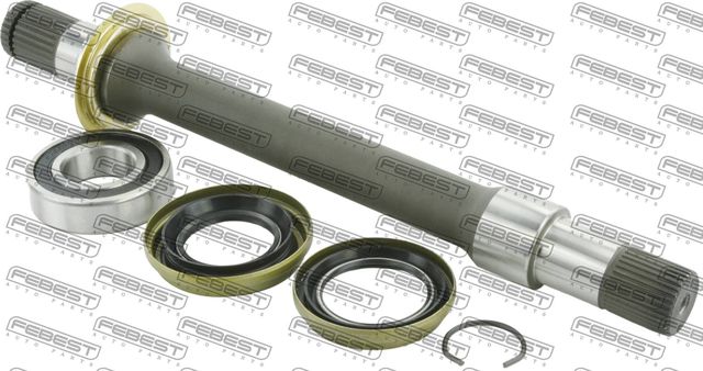 Полуось (привод в сборе, приводной вал) Febest передняя правая для Kia Carnival I 1999-2005. Артикул 2212-CARRH