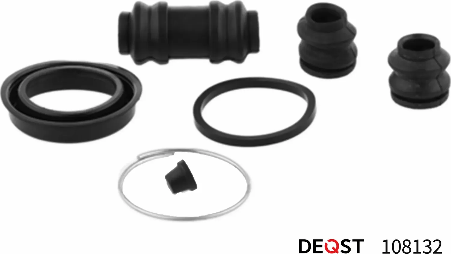 Ремкомплект тормозного суппорта заднего (для поршня O 43 mm, суппорт Sumitomo). (Deqst). Артикул 108132