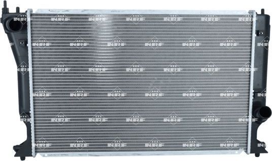 Радиатор охлаждения двигателя NRF (алюминий). Артикул 53768