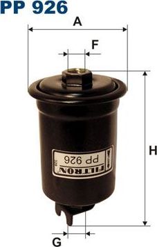 Топливный фильтр Filtron. Артикул PP 926