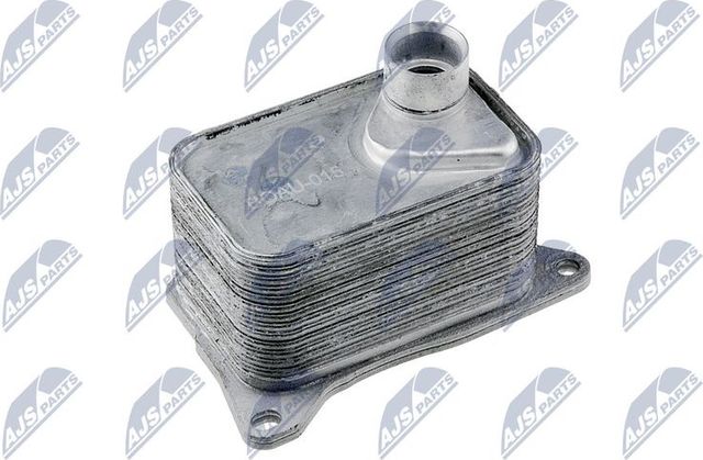 Радиатор масляный (маслоохладитель) для двигателя NTY (алюминий). Артикул CCL-AU-015