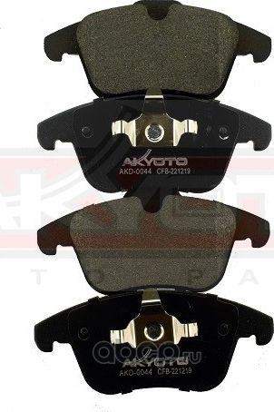Колодки тормозные FORD MONDEO IV 07- дисковые передн. (Asva). Артикул AKD0044