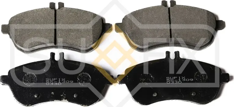 Колодки тормозные дисковые передние правые/левые MERCEDES-BENZ C-CLASS (W204) 20 (Sufix). Артикул SX1309