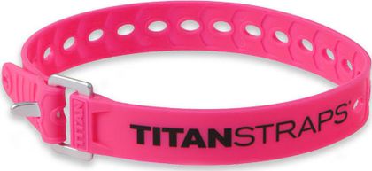 Ремень крепёжный TitanStraps Super Straps L = 46 см (Dmax = 12,7 см, Dmin = 3,2 см) Розовый. Артикул TS-0918-FP