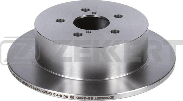 Тормозной диск Zekkert задний для Subaru Outback III 2003-2009. Артикул BS-5406