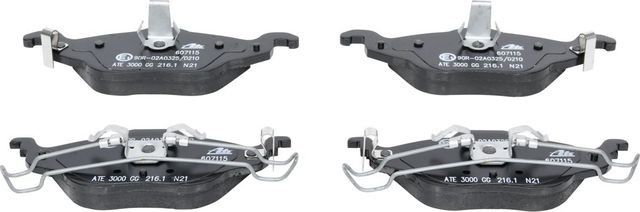 Тормозные колодки ATE. Артикул 13.0460-7115.2