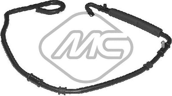 Патрубок радиатора (системы охлаждения) Metalcaucho для Citroen ZX 1992-1997. Артикул 08321