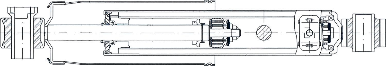 Амортизатор CTR. Артикул GY1619G