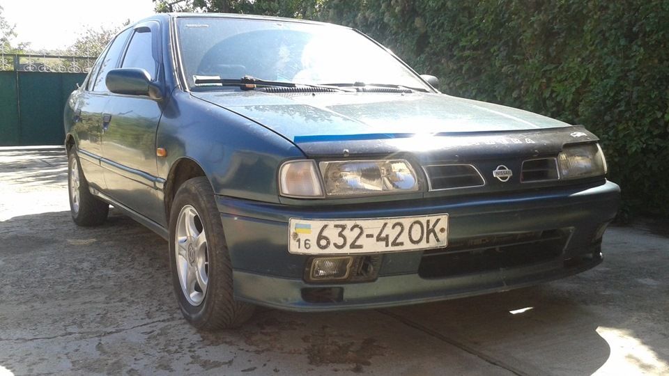 Дефлектор VT52 для капота Nissan Primera P10 1990-1996. Артикул NS07VT
