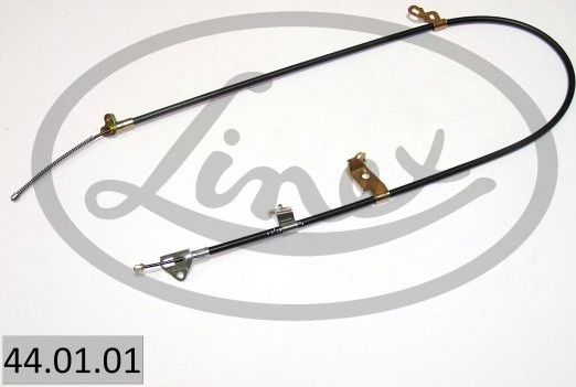 Трос ручника (тросик ручного тормоза) Linex правый для Toyota Echo 1999-2005. Артикул 44.01.01