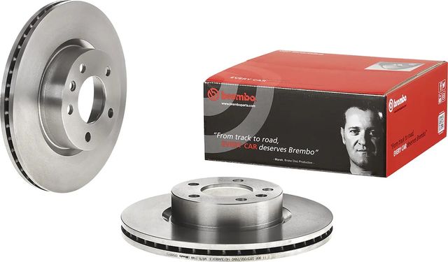Тормозной диск Brembo передний для Opel Omega B 1994-2000. Артикул 09.5889.10