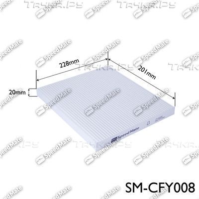 Салонный фильтр SpeedMate. Артикул SM-CFY008