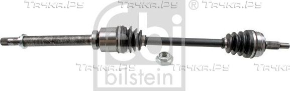 Полуось (привод в сборе, приводной вал) Febi Bilstein передняя правая для Renault Grand Scenic III 2009-2015. Артикул 181274
