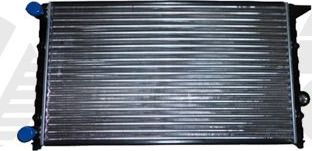 Радиатор охлаждения двигателя Vika для Volkswagen Golf III 1991-1997. Артикул 11210123201