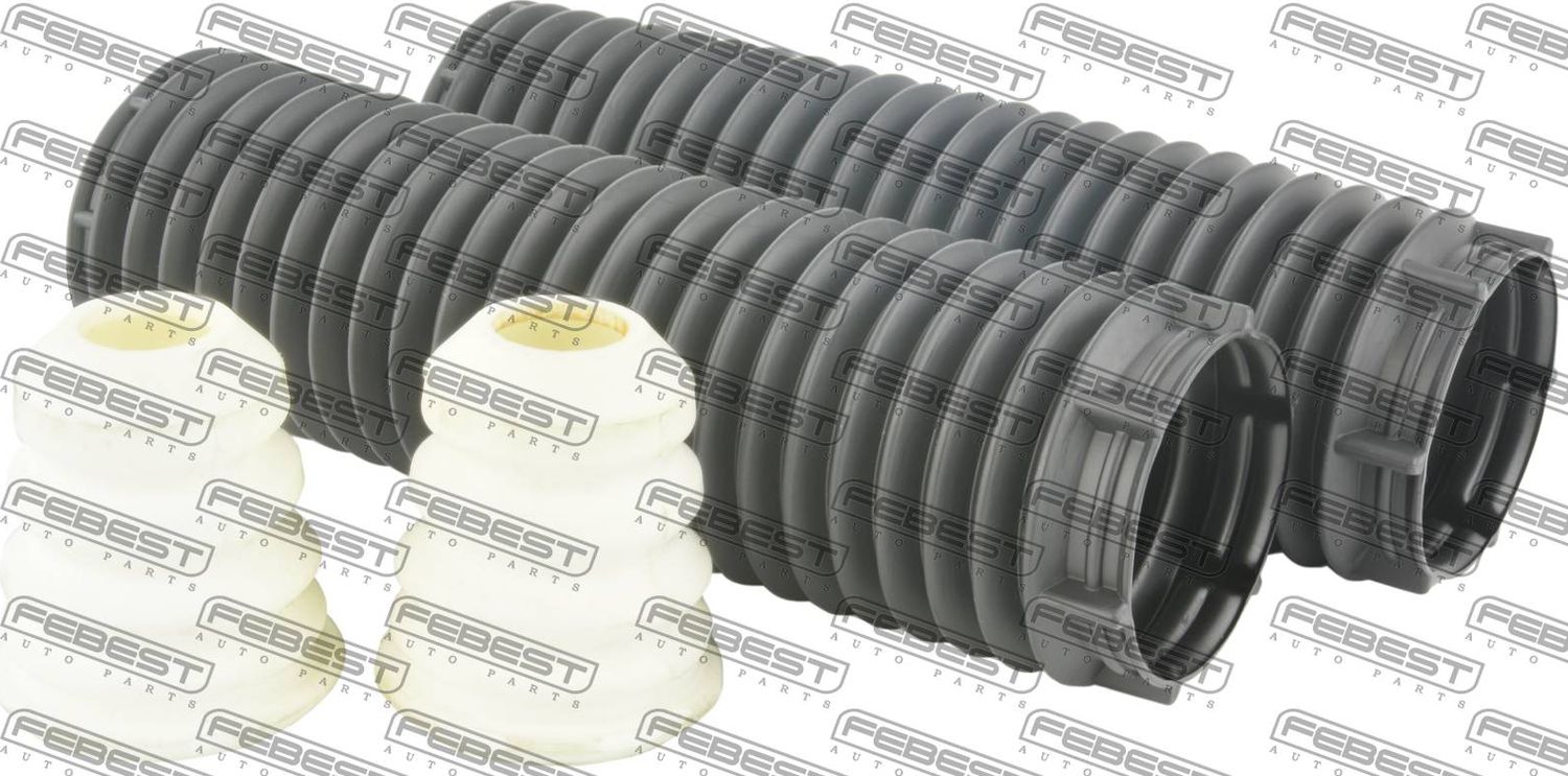 Комплект отбойников и пыльников амортизаторов (стоек) Febest. Артикул FDSHB-KUGIIF-KIT