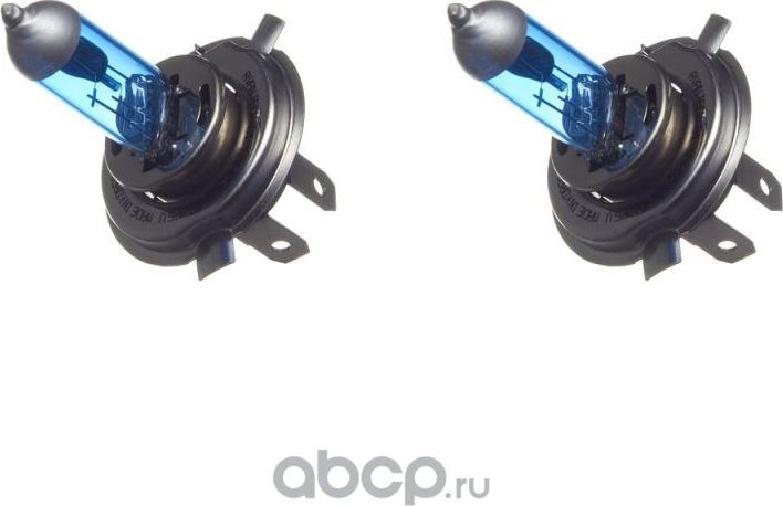 Лампа высокотемпературная H4 12V 60/55W (135/125W) 5000K, комплект 2 ш (Avantech). Артикул AB5004