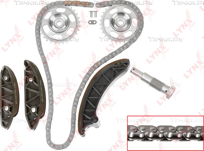 Цепь ГРМ LYNXauto для Mercedes-Benz CLS II (C218) 2011-2017. Артикул TK-0138