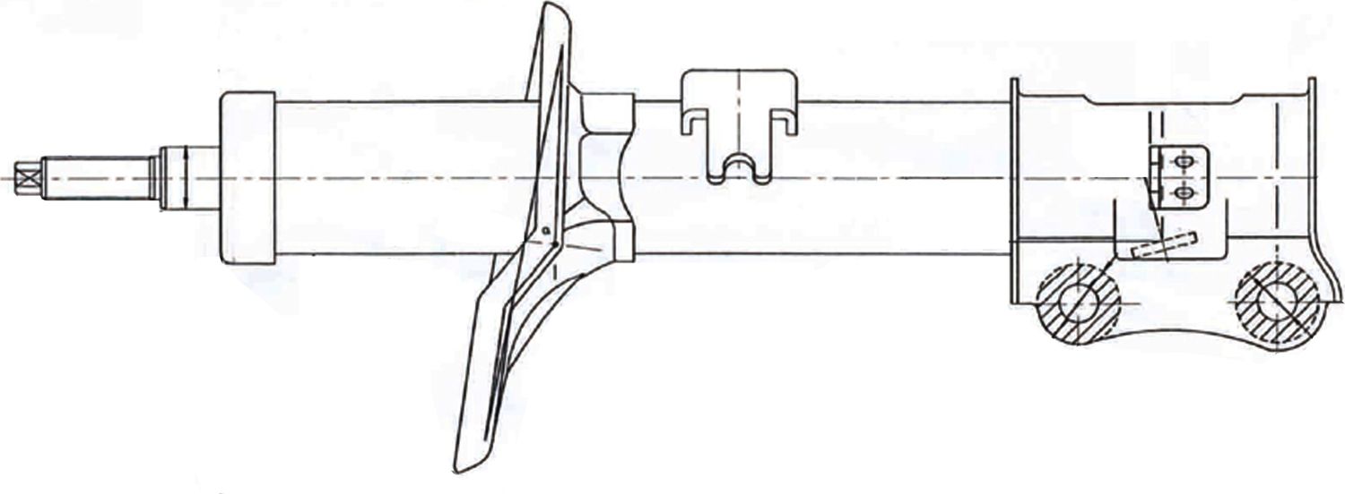 Амортизатор CTR. Артикул GY0305G